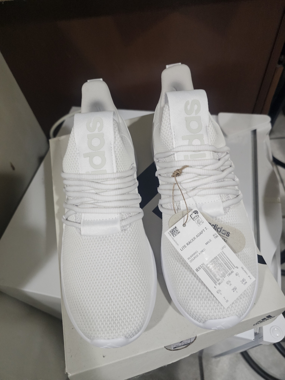 Adidas Lite Racer Adapt 4.0 Men’s Running Shoes - White